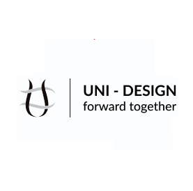 Logo of Unidesign, a client or partner of Pleximus Inc., indicating collaboration or endorsement.